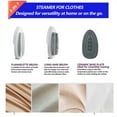 thumbnail image 4 of Funamily Portable Handheld Steamer for Clothes, 3-in-1 Steam Iron for Quick Wrinkle Removal (Blue), 4 of 6