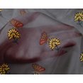 thumbnail image 4 of oneOone Silk Tabby Fabric Floral & Block Print Fabric By Yard 42 Inch Wide, 4 of 4