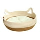thumbnail image 5 of Cama tejida para mascotas con nido para dormir para perros pequeños y gatos con cojín suave Cama para dormir para mascotas Cama para gatos con cuerda L, 5 of 8