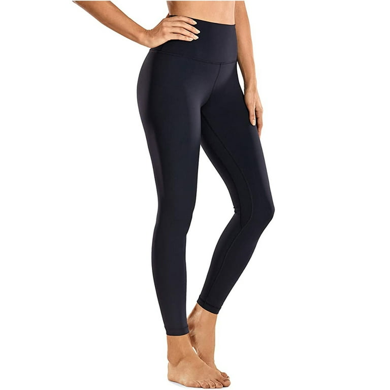 Efsteb High Waist Yoga Pants with Pockets Women Tummy Control Leggings  Fitness Sport Athletic Ribbed Crop Tank Shorts Yoga Outfits Sets Pans  Casual