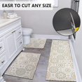 thumbnail image 7 of Goasis Lawn Quick Dry Bathroom Rugs Super Absorbent Non Slip Shower Mat 24" x 36", Bohemian, 7 of 7