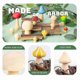 thumbnail image 3 of 30 Pieces Unfinished Wooden Mushroom 6 Sizes Of Natural Wooden Mushrooms For Arts & Crafts Projects, 3 of 5