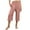 Pink, variant on Pants for Women Plus Size Elastic Waist Wide Capris High Waisted Pants Casual Summer Pockets Pant