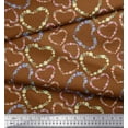 thumbnail image 3 of Soimoi Cotton Voile Fabric Floral & Heart Print Sewing Fabric Yard 42 Inch Wide, 3 of 3
