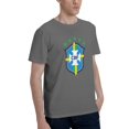 thumbnail image 2 of Brazil National Football Team Fashion Men'S Basic Short Sleeve T-Shirt Deep Heather 4x-Large, 2 of 5