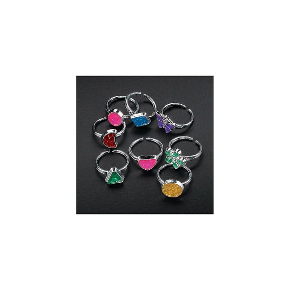 Plastic Ring Assortment - Jewelry - 144 Pieces
