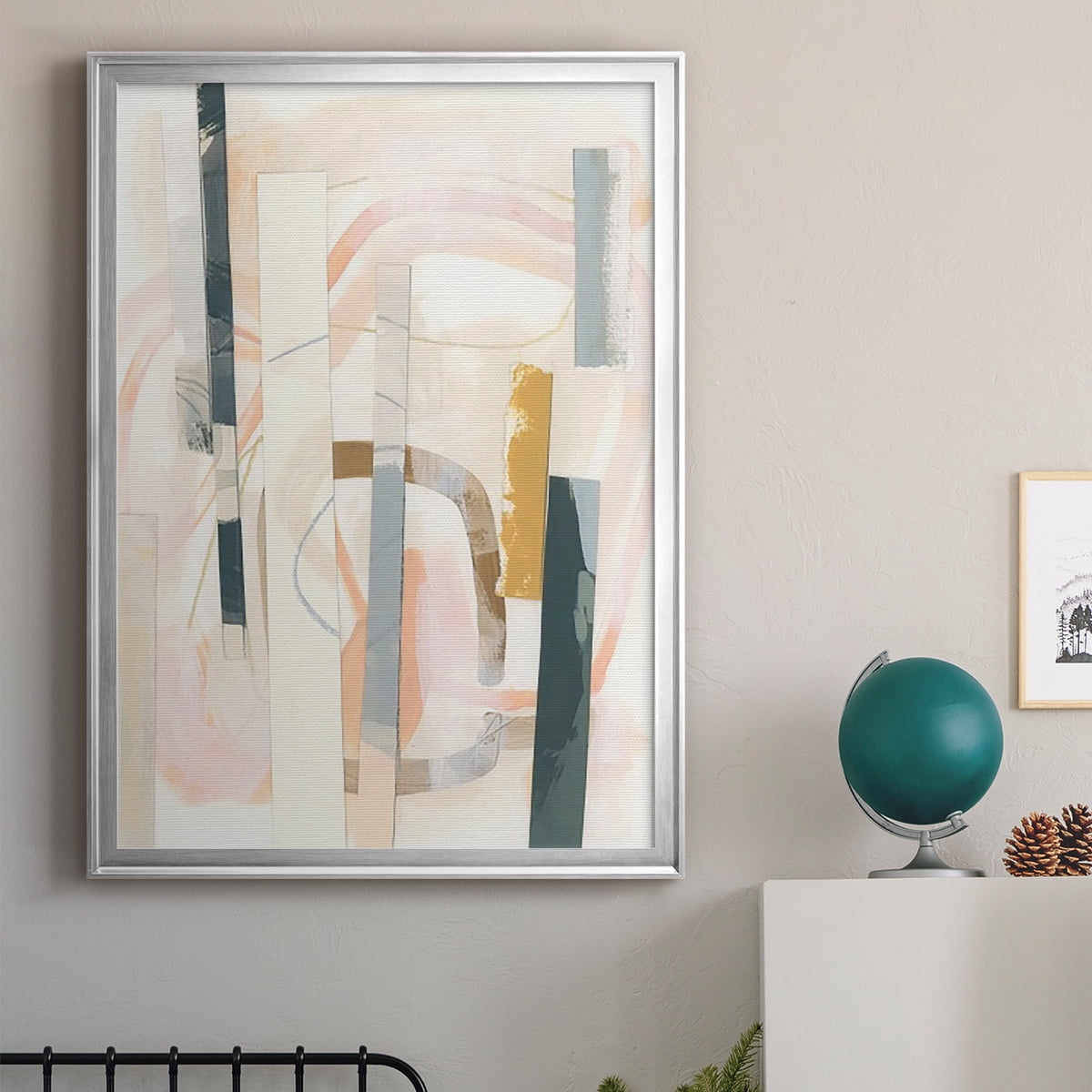 Melon Litmus III Premium Framed Print, in Gold, Black, or Silver - Ready to Hang