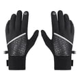 thumbnail image 2 of Guantes de invierno BLESIY para hombre impermeables a prueba de viento térmicos negro M, 2 of 8