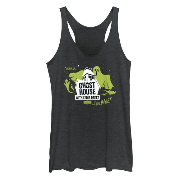 Women's Beetlejuice Beetlejuice Come In If You Dare Racerback Tank Top
