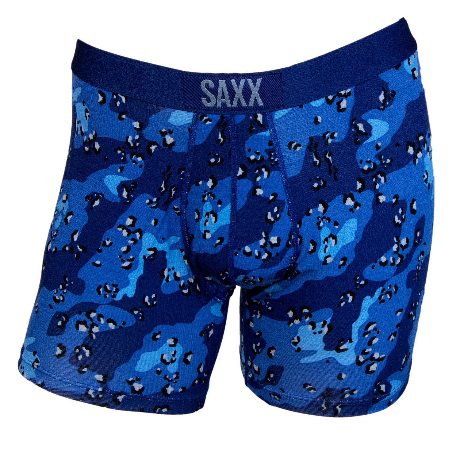 Saxx Underwear Co Men's Blue Nighthawk Vibe Boxer Brief - M - Walmart ...