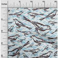 thumbnail image 2 of oneOone Cotton Poplin Wine Fabric Bird Craft Projects Decor Fabric Printed By The Yard 42 Inch Wide, 2 of 4