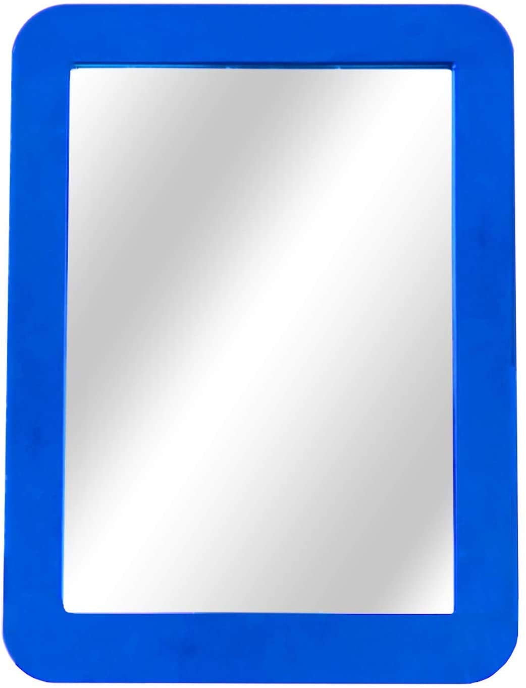 For School-Gym-Office-Makeup etc 5" x 7" Gray Magnetic Locker Mirror 