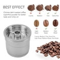 thumbnail image 4 of Cápsula De Café Reutilizable, Taza De Cápsula De Café De Acero Inoxidable 304 De Fácil Limpieza Para Máquina De Café Para Y5 Para X7, 4 of 7