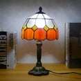 thumbnail image 4 of Table Lamp Art Stained Glass Decorative LampBedside Lamp For Bedroom Living Room Home, 4 of 9