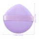 thumbnail image 2 of Luxshiny 10Ud Puff De Belleza Morado Pequeño Para Maquillaje Y Uso Exterior Cómodo, 2 of 6