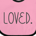 thumbnail image 4 of Inktastic Loved Boys or Girls Baby Bib, 4 of 4