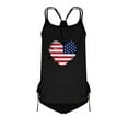 thumbnail image 5 of qucoqpe Tankini Swimsuits for Women Plus Size Two Piece Bathing Suits Print Swimwear Tankini Top Sets Swimwear, 5 of 6