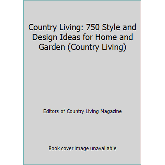 Pre-Owned 750 Style and Design Ideas for Home and Garden 9781588163165