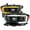 Jet Black Housing Clear Lens, variant on Spec-D Tuning Black Projector Headlights w/ Switchback LED Tube Signal Compatible with 2016-2023 Toyota Tacoma, Left + Right Pair Headlamp Assembly
