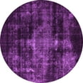 thumbnail image 1 of Ahgly Company Indoor Round Oriental Pink Industrial Area Rugs, 6' Round, 1 of 4