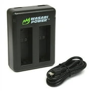 Wasabi Power Dual USB Battery Charger for GoPro HERO8 Black, HERO7 Black, HERO6, HERO5, HERO 2018