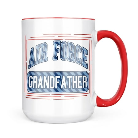 

Neonblond Air Force Grandfather Blue stripes Mug gift for Coffee Tea lovers
