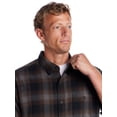 thumbnail image 4 of Frontier Threads Men's Long Sleeve Button Down Traditional Plaid Flannel, 4 of 5