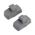 thumbnail image 2 of 2pcs Car Front Sun Visor Sunvisor Hook Clips Bracket For Skoda For Fabia 00-08 For Skoda For Octavia 97-11 For Skoda For Superb, 2 of 5