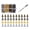 4mm four colors, variant on WINDLAND Round Head Button Studs for Belt Shoe Handbag Purse Clothing Decoratio Rivets Screwback Button Studs MM 7MM 8MM