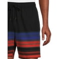 thumbnail image 3 of Reebok Men’s & Big Men's Printed Swim Trunks with Compression Liner, UPF 50+, 7” Inseam, Sizes S-2XL, 3 of 5