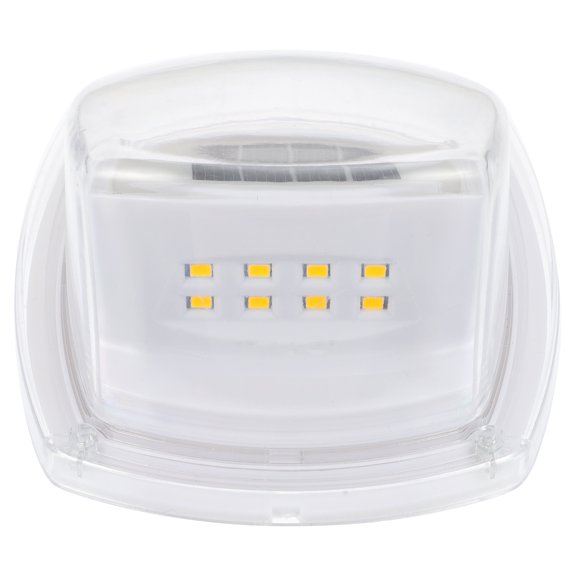 Solar Street Light Wall Outdoor Sconce Lights LED Household Chargeable White Abs