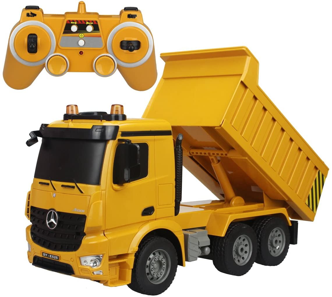 rc dump truck construction vehicle