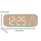 thumbnail image 2 of Reloj Electrónico Multifunción con Alarma Digital, Fecha, Temperatura y Pantalla Led., 2 of 2