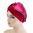thumbnail image 1 of Foulard Rouge pour Femmes, Chapeau, Foulard, Turban, Bandeau, Chapeaux, Couvre-Chef, 1 of 3