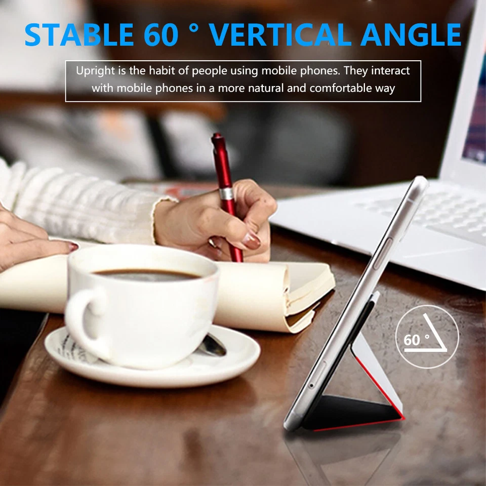 Universal Foldable Cell Phone Desk Stand Holder Mount Cradle For Phone Tablet Us