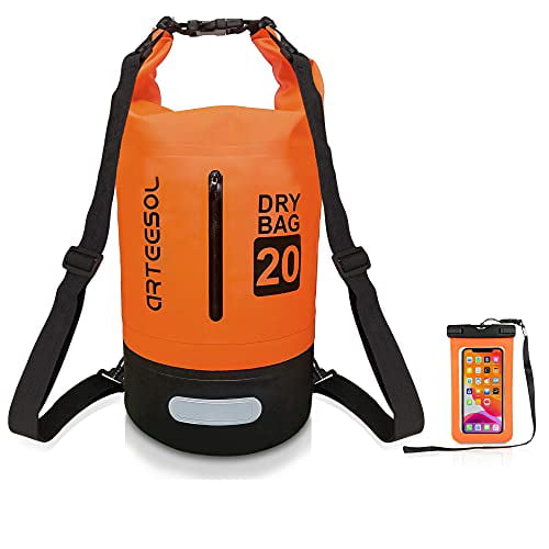 Dry Bag 5L/10L/20L/30L Waterproof Dry Bag Rucksack with Double Shoulder 