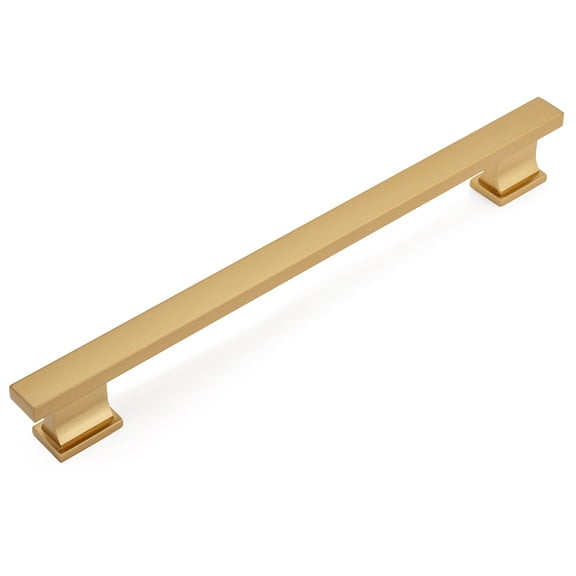 Cosmas 702-192GC Gold Champagne Contemporary Cabinet Hardware Handle Pull - 7-1/2" Inch (192mm) Hole Centers