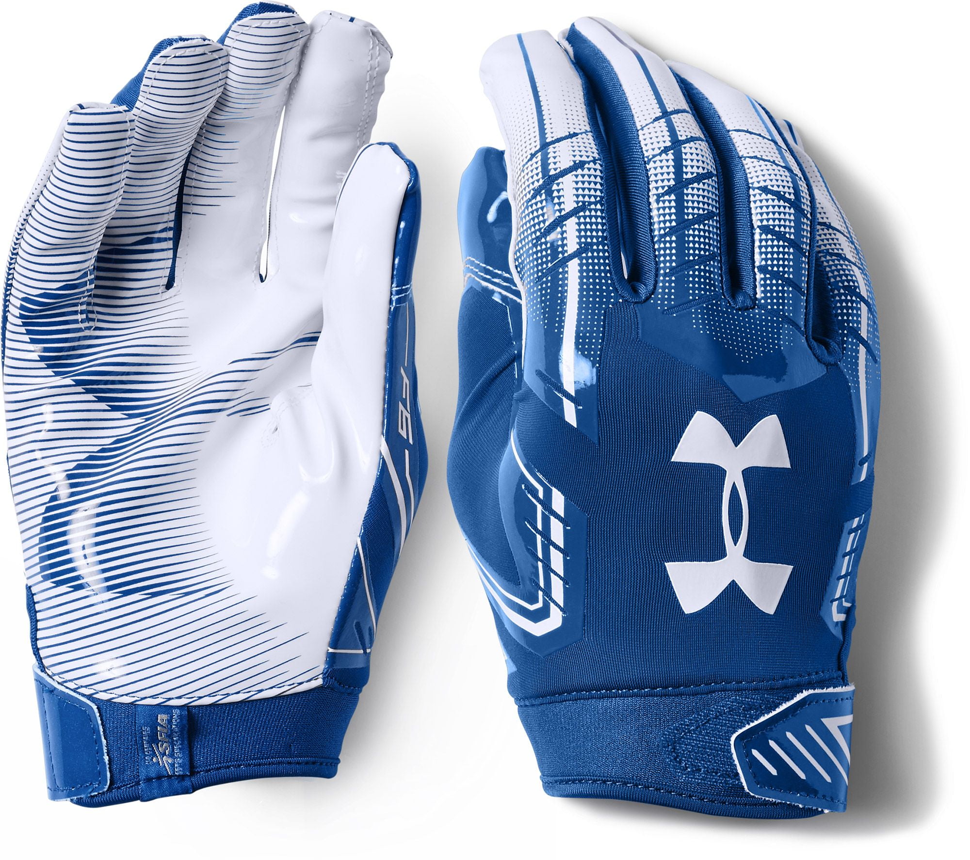 Under Armour Boys UA 2018 F6 Youth Football Receivers Gloves Running