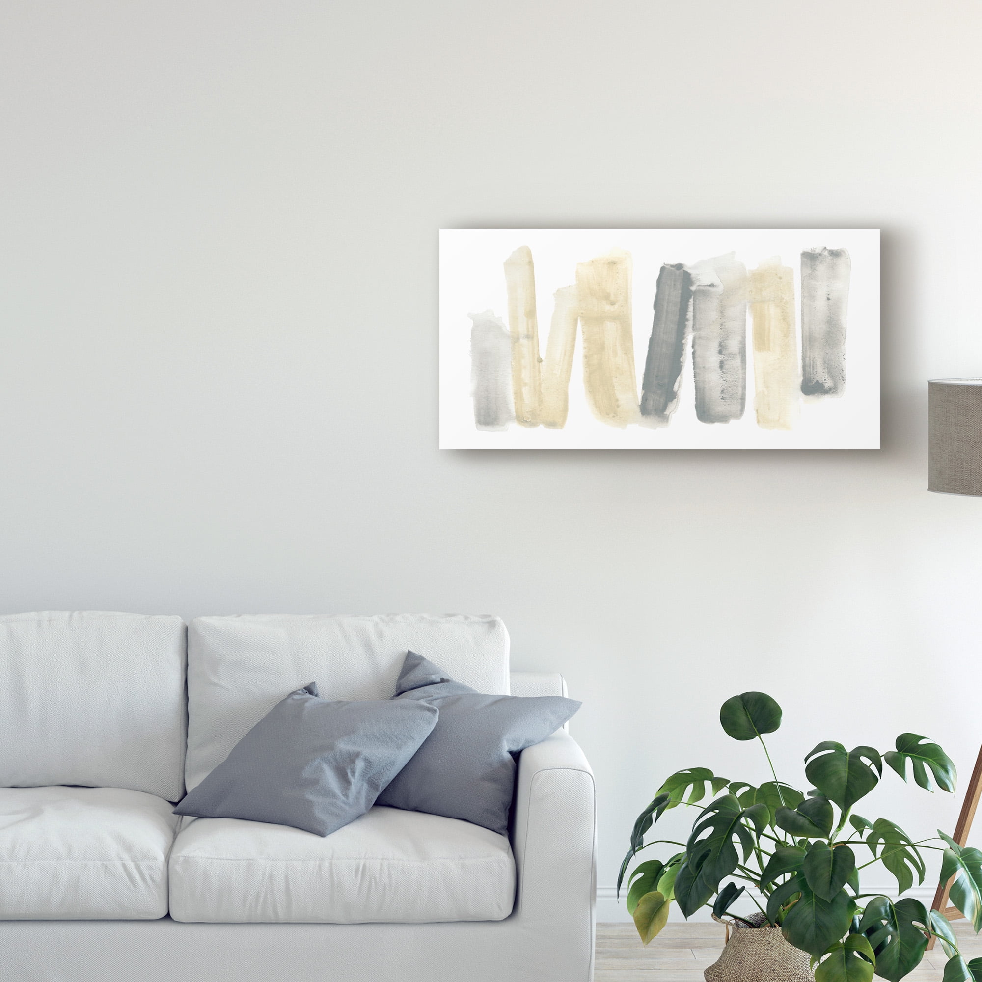 Trademark Fine Art 'Neutral Sentry II' Canvas Art by June Erica Vess