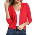 thumbnail image 2 of Ketyyh-chn99 Women Long Cardigan Long Sleeve Open Front Knit with Pockets RD1,L, 2 of 5