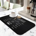 thumbnail image 2 of Protection & Style in One Diatom Mud Coffee Maker Mat, 19.5x12in - Absorbent & Waterproof - Perfect Coffee Station Bar, 2 of 7