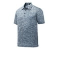 thumbnail image 3 of Sport-Tek Posicharge Electric Heather Polo St590 - True Navy Electric - XL, 3 of 4