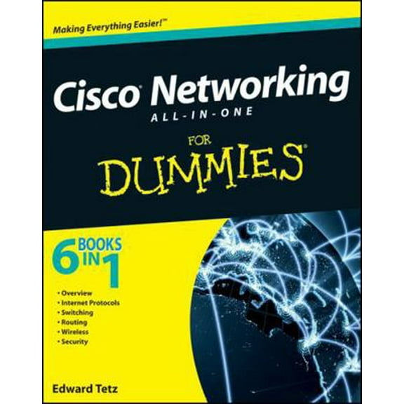 Pre-Owned Cisco Networking All-In-One for Dummies (Paperback) 0470945583 9780470945582
