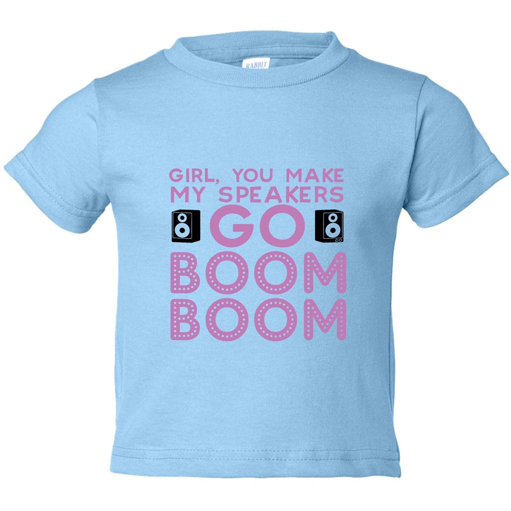 Kids Funny Music Youth Girl You Make My Speakers Go Boom Boom Toddler Shirt | Walmart Canada Kids Funny Music Youth Girl You Make My Speakers Go Boom Boom Toddler Shirt | Walmart Canada