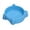 Blue, variant on Walbest Pet Bowl, Cat Face Pet Bowl Durable Anti Slid Solid Color Dog Puppy Kitten Food Water Feeder - Blue