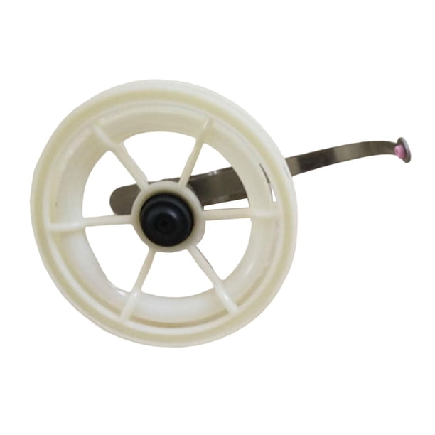 Carrete de pesca de alto rendimiento, fácil de usar, , potente, con doble rodamiento, reemplaza los accesorios de la caña de pescar, 10 cm
