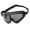 Black frame gray pie, variant on Sport Safety Goggles Wind Protective Lens Classical Flyer Glasses For Outdoor Activity Women Men Outdoor Eyewears