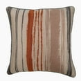 thumbnail image 5 of Chair Cushion Cover, Rust Euro Sham Covers 26x26 inch (65x65 cm), Jacquard Euro Pillowcases, Striped, Contemporary European Sham&nbsp;Covers - Rustic Martini, 5 of 10