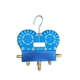 thumbnail image 4 of Refrigerant Manifold Gauge Air Condition Refrigeration Set Air Conditioning Tools With Hose And Hook For R12 R22 R410A R134A, 4 of 5