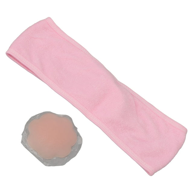 Eyelash Extension Pad Set, Multipurpose Professional Cloth Lash Tray Holder Set With Headband For Home